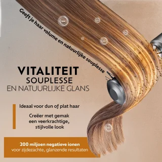 Ted Hilley Multistyler 5-in-1 Haarstyler Met 8 Accessoires