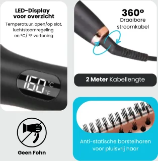 Thermal Brush Keramische Warmteborstel