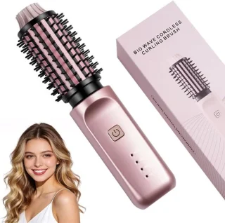 Thermische krulborstel 38 mm roze