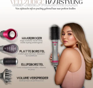 Timmers Trading 4-in-1 Multi Styling Föhnborstel