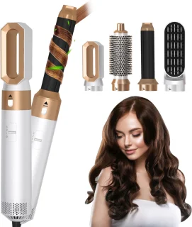 Treasurebycb Airstyler 5-in-1 Multistyler Creme White Gold