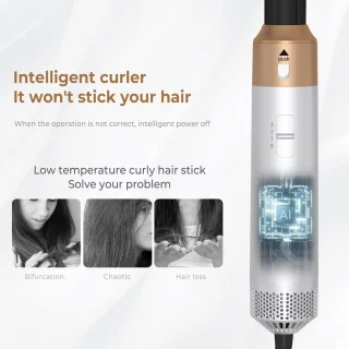 Treasurebycb Airstyler 5-in-1 Multistyler Creme White Gold