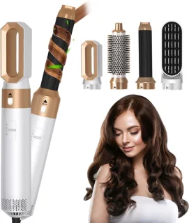 Treasurebycb Airstyler 5-in-1 Multistyler Creme White Gold