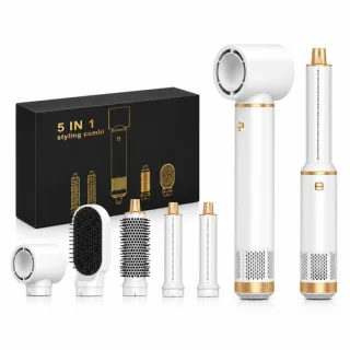 Ukliss Witte 5-in-1 heteluchtstyler