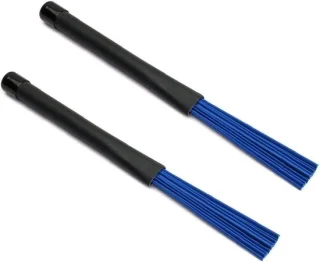 Universeel Intrekbare Nylon Drumborstels 23 cm Zwart