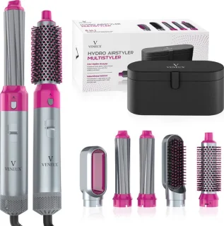 VENEUX® 5-in-1 Airstyler Föhnborstel Grijs