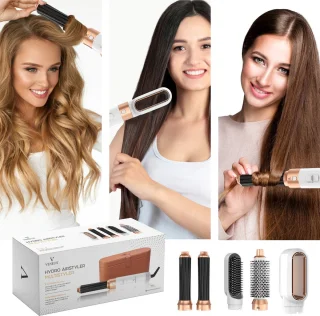 VENEUX® Föhnborstel Airstyler - Wit