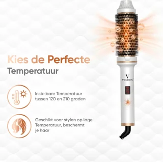 Veneux Thermal Brush Warmteborstel