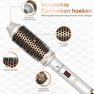 Veneux Thermal Brush Warmteborstel