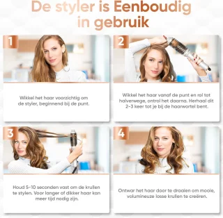 Veneux® Thermal Brush - Warmteborstel