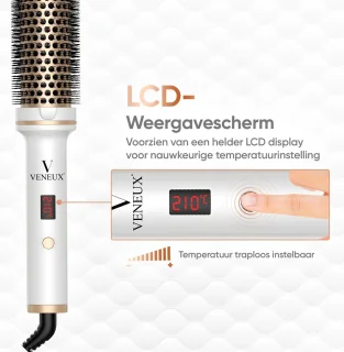 Veneux® Thermal Brush - Warmteborstel