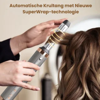 VistaSonic SuperWrap 5-in-1 Multistyler Graphite Grey