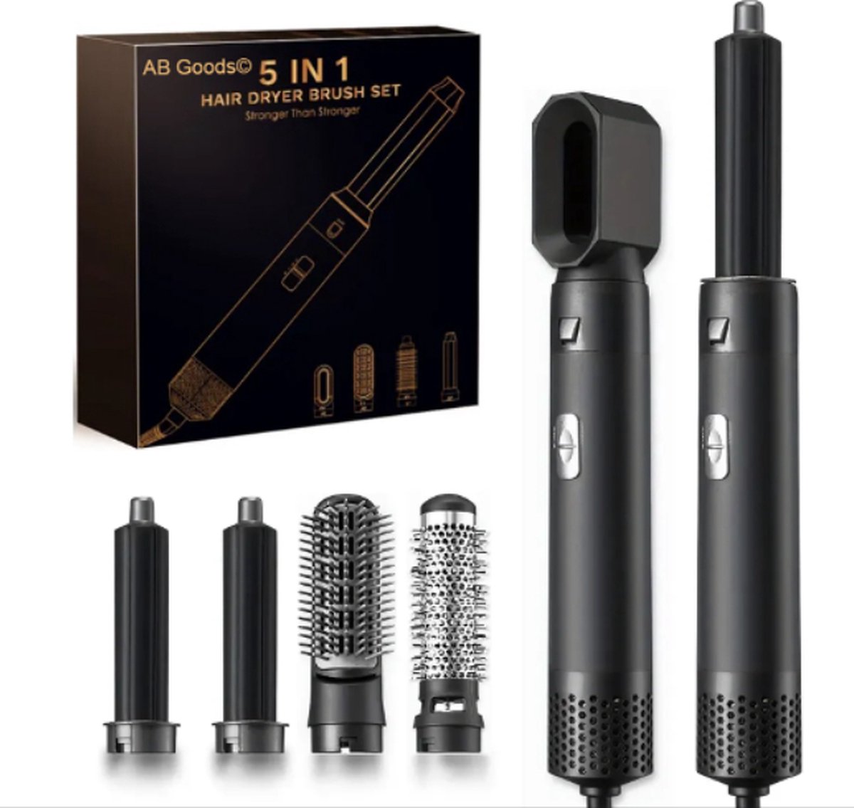 Wat vinden we goed aan de V&M Beauty Airstyler 7-in-1 Krultang Zwart