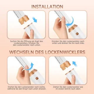 Warmteluchtborstel Wit