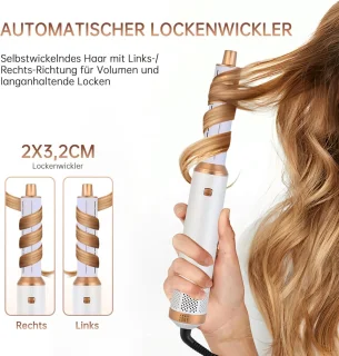 Warmteluchtborstel Wit