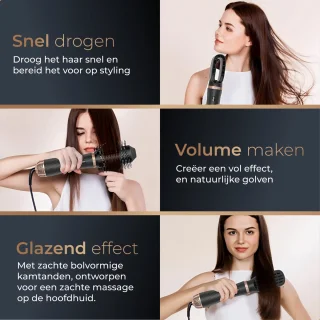 Wellshine 4-in-1 Fohnborstel Multistyler