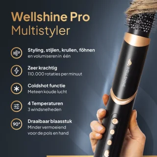 Wellshine 8-in-1 Airstyler Multistyler