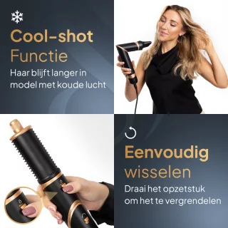 Wellshine 8-in-1 Airstyler Multistyler
