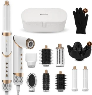 Wellshine 9 in 1 Airstyler Nova wit