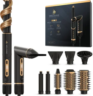 Wellshine Airstyler Pro Multistyler Roterende Fohnborstel