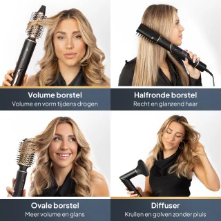 Wellshine Airstyler Pro Multistyler Roterende Fohnborstel