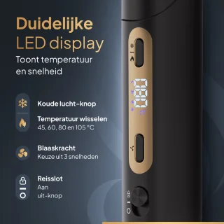 Wellshine Airstyler Pro Multistyler Roterende Fohnborstel