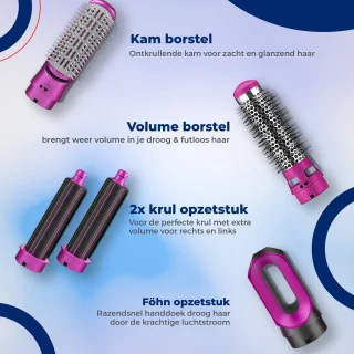 XANAA® 5-in-1 Multistyler Airstyler Wit