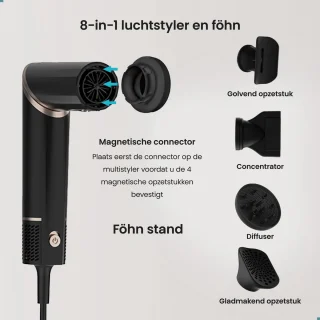 Yajaime Airstyler 8-in-1 Multistyler