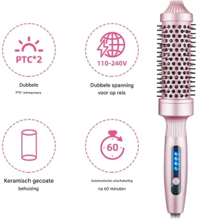 Wat vinden we goed aan de Ynkkvre Verwarmde Ronde Borstel 38 mm