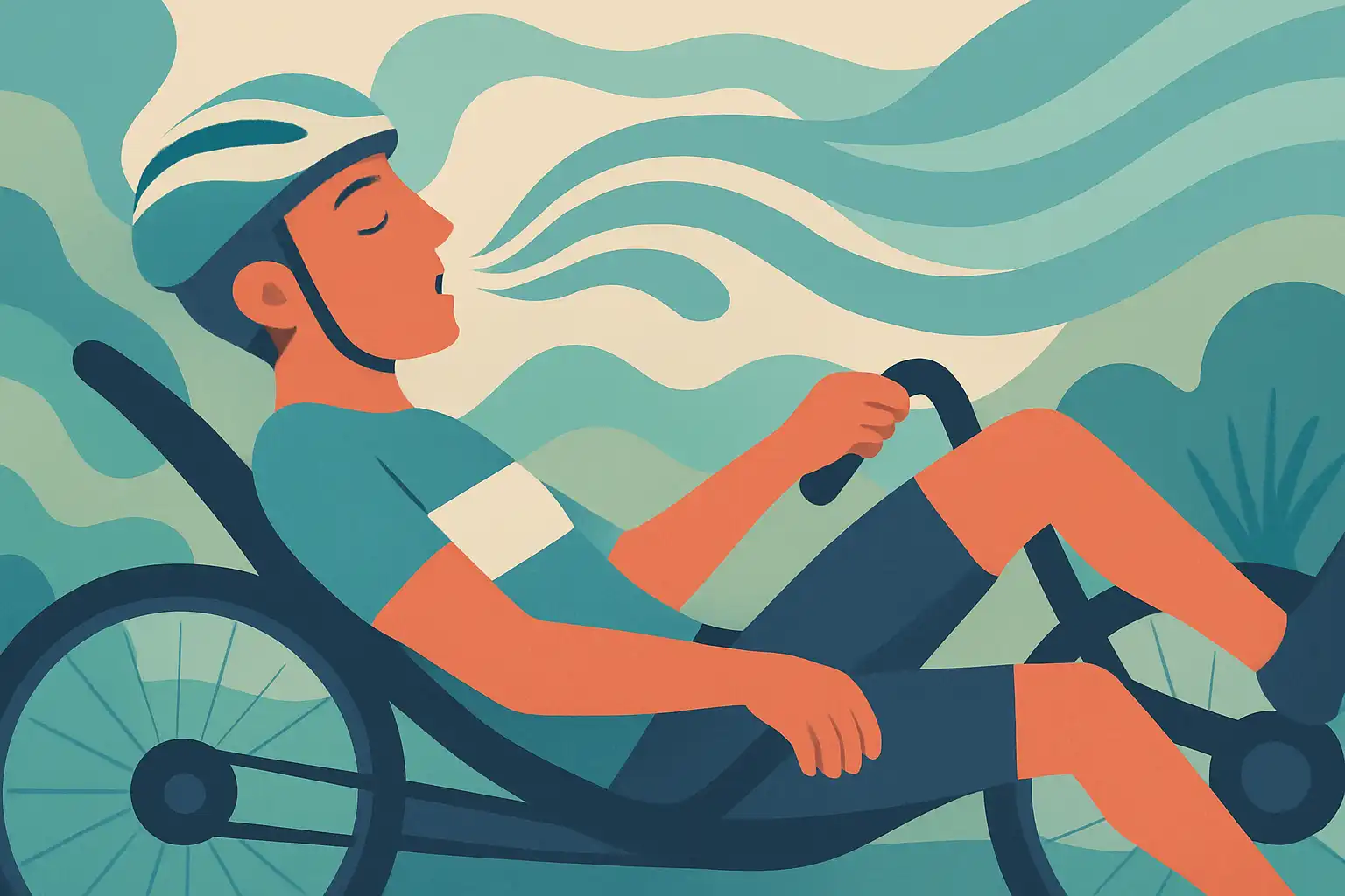 Ademhalingstechnieken op de ligfiets: 5 simpele methodes die prestaties en herstel versnellen