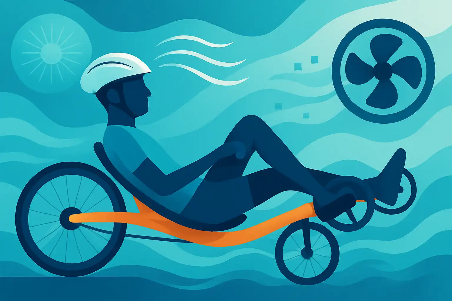 Blijf koel en stap langer door: hoe microkoeling en slimme ventilatie je ligfiets-sessies transformeren