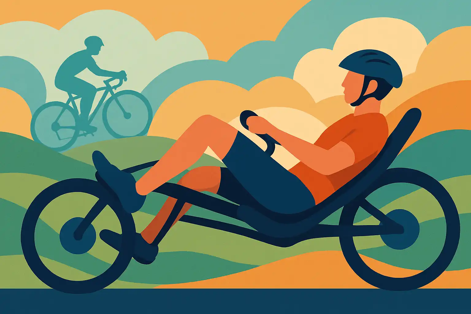 Cross-training voor buitenfietsers: waarom de ligfiets je snelheid en uithouding verbetert