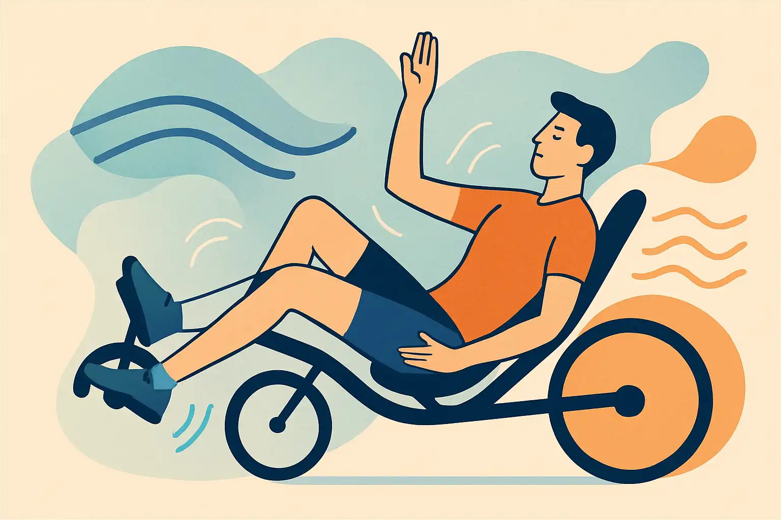 Dagelijkse mobility-flow op de ligfiets: 10 minuten voor betere houding, minder pijn en meer power