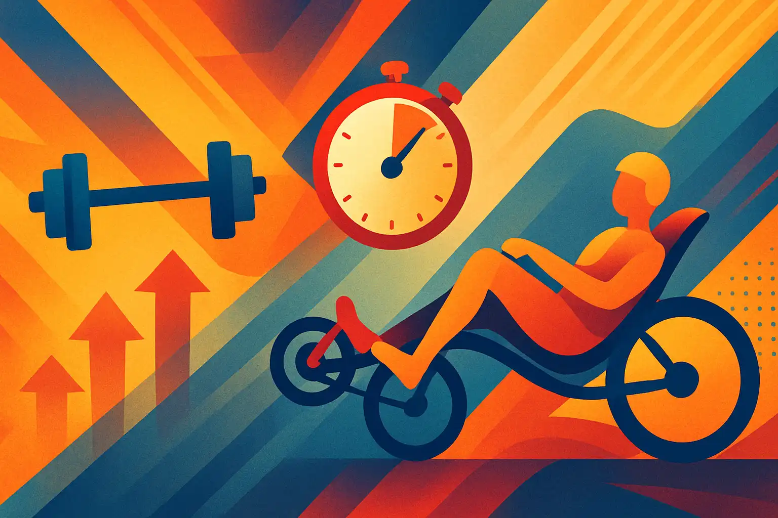 HIIT op de ligfiets: korte sessies, krachtige resultaten
