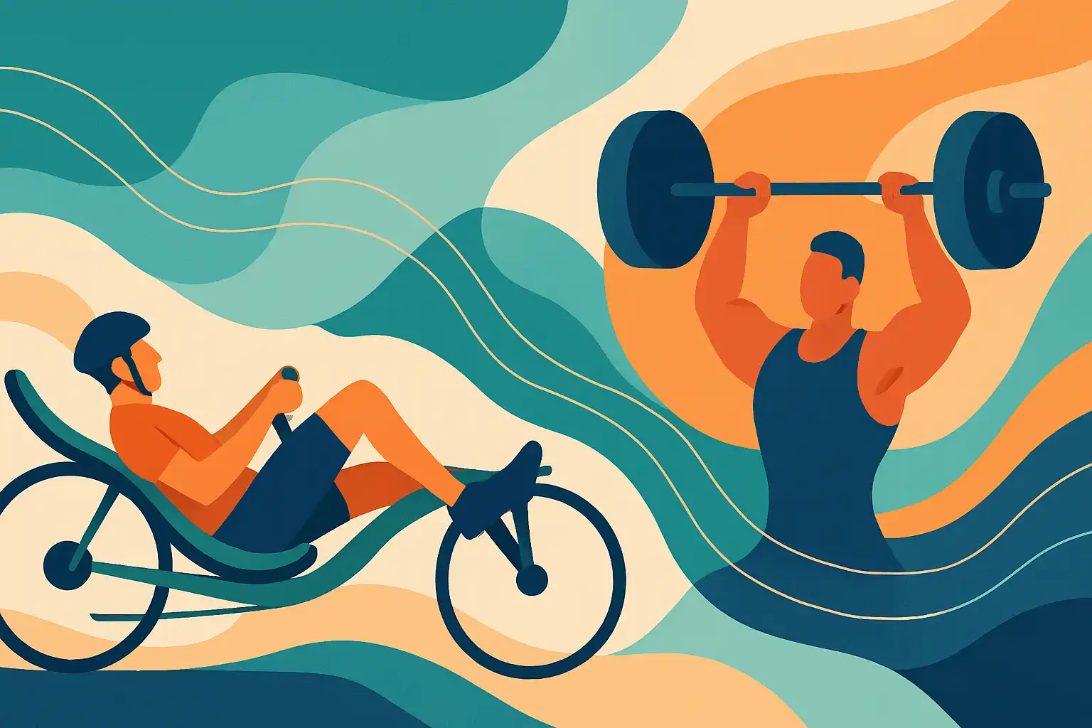 Hoe je ligfiets en krachttraining slim combineert voor sneller resultaat