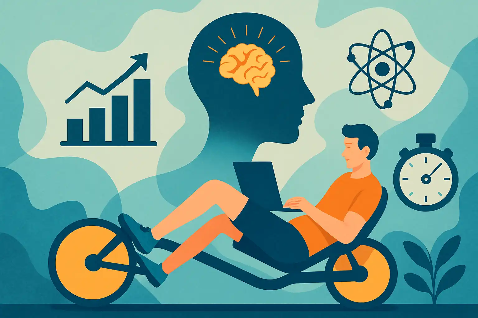 Hoe ligfiets-training je mentale scherpte op werk verhoogt: wetenschappelijke hacks en praktische routines
