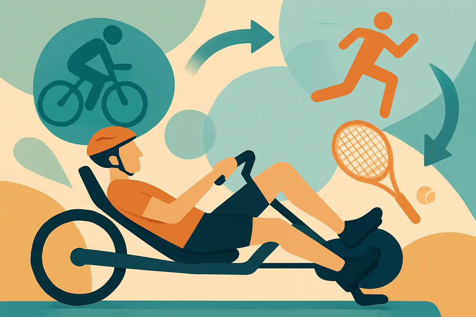 Train voor je sport op de ligfiets: sportspecifieke programma's en veelvoorkomende valkuilen