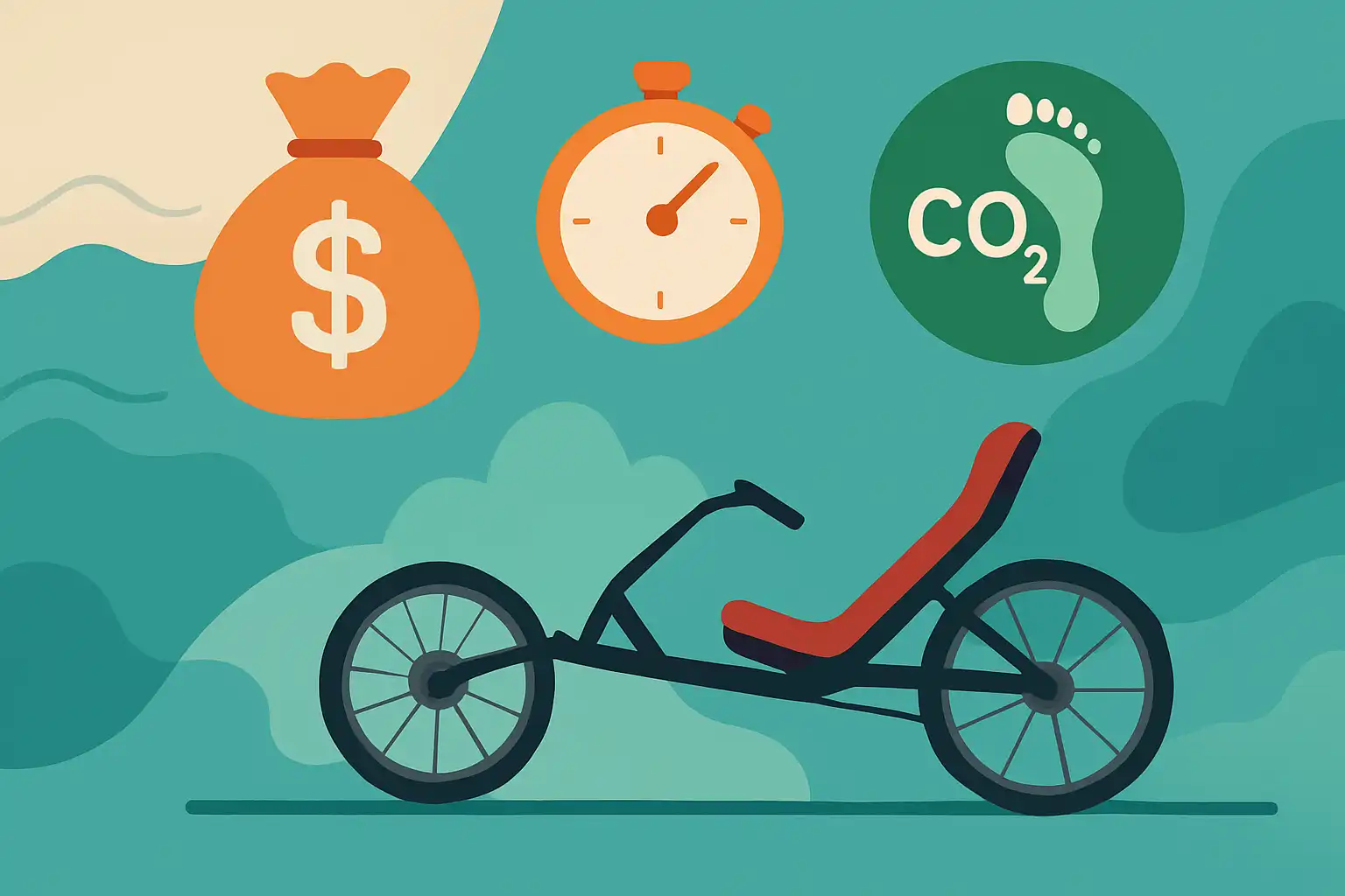 Vergeet de sportschool: hoe een ligfiets je geld, tijd en CO2-voetafdruk bespaart