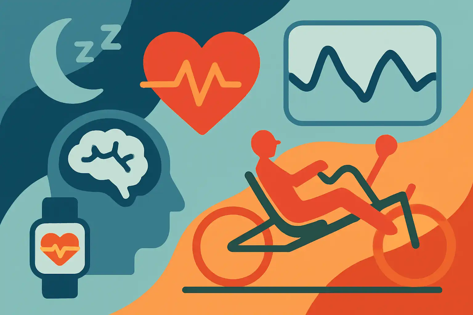 Zo gebruik je slaap-, stress- en HRV-data om je ligfiets-training écht slimmer te maken