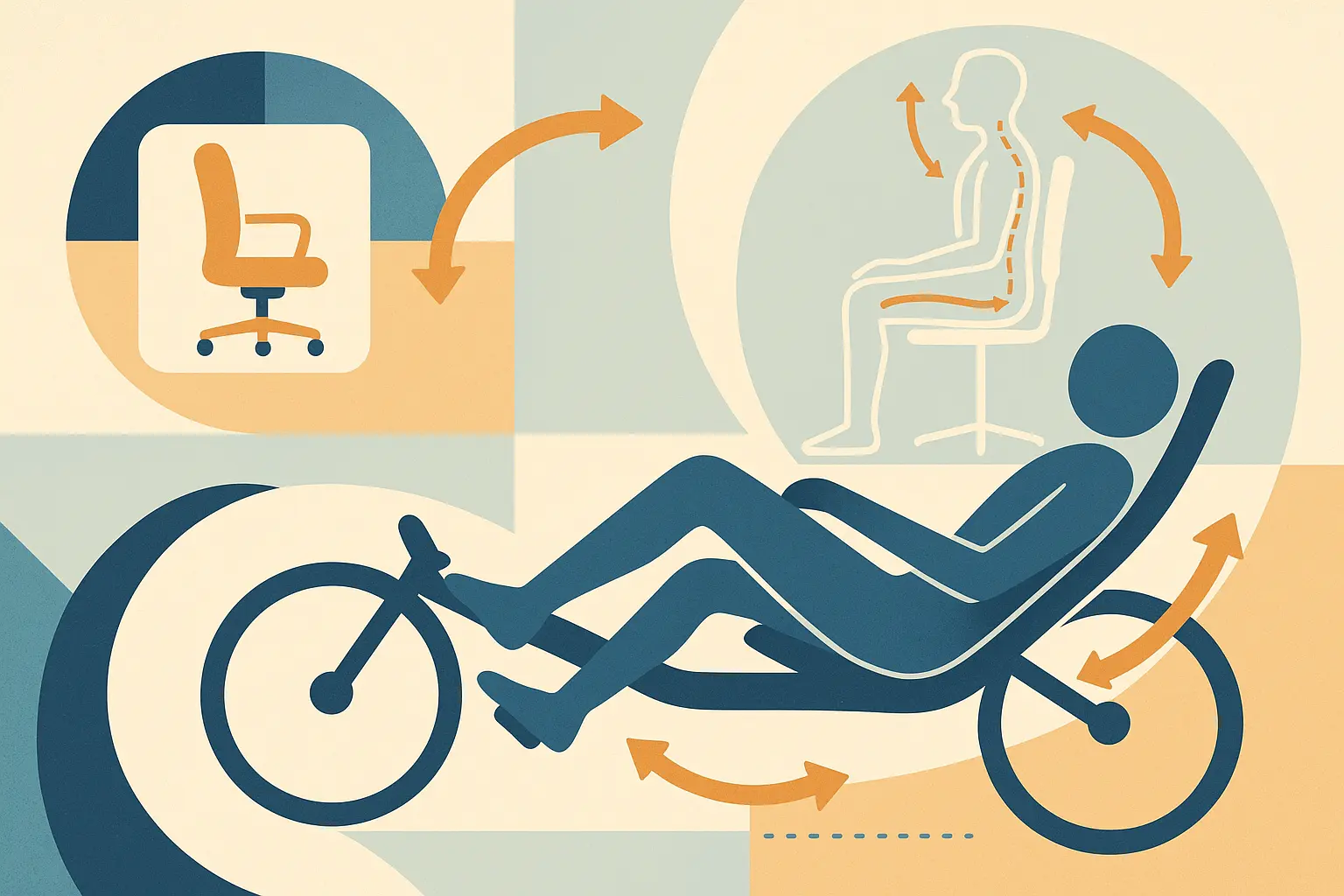 Ergonomie en houding bij het gebruik van ligfietsen als fitnessapparaat