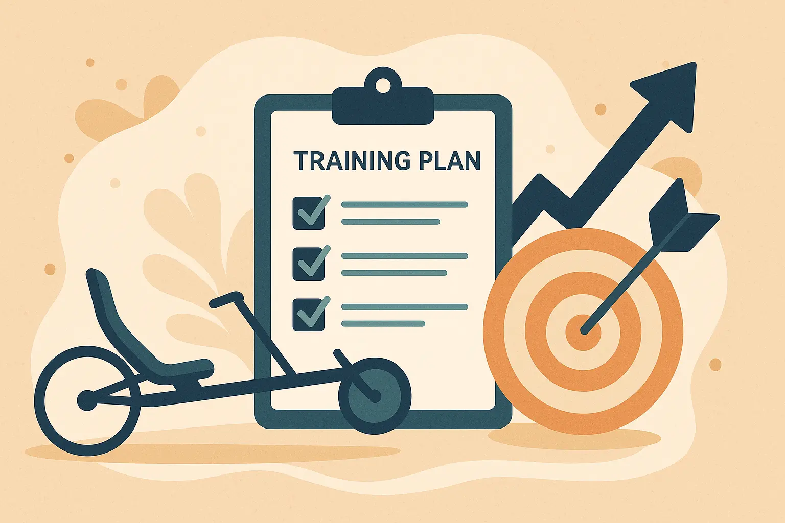 Effectieve trainingsschema’s en doelen met de ligfiets als fitnessapparaat
