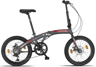 Aluminium Vouwfiets 20 inch met Schijfrem en 7 Versnellingen - Perfect voor Stadsgebruik