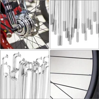 Wat vinden we goed aan de 14G (2 mm) J-Bend roestvrijstalen fietsspaken met messing tepels