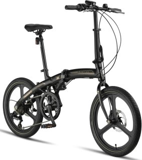 De Aluminium vouwfiets 20-inch Stadsfiets in één oogopslag