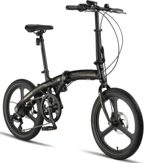 Lichte en compacte aluminium vouwfiets voor stadspendelaars