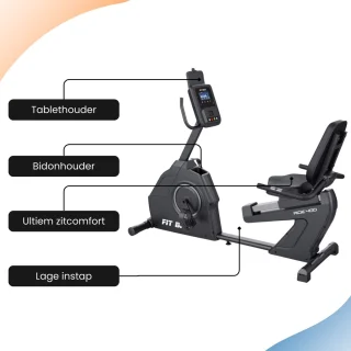 FitBike Ride 400 iPlus Ligfiets