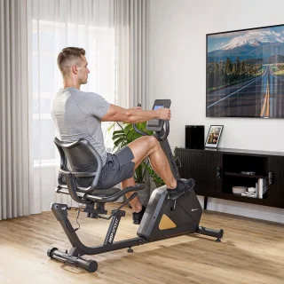 Wat vinden we goed aan de Hop Sport Arkil Semi-ligfiets hometrainer