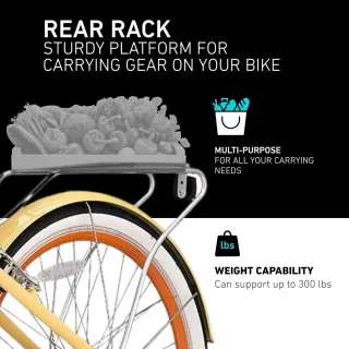 Hybride Cruiserfiets Crème