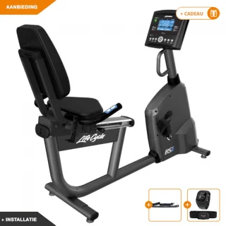 Life Fitness RS1 Ligfiets Go Console