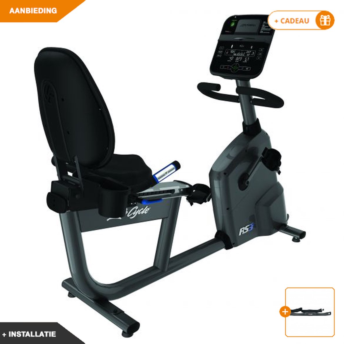 Life Fitness RS3 Recumbent Bike